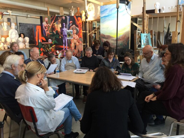I nostri tirocinanti affiancano i soci durante un progetto in collaborazione con l'Accademia di Belle Arti di Anversa
